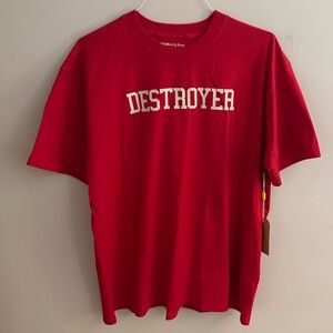 Destroyer Red Short Sleeve Tee